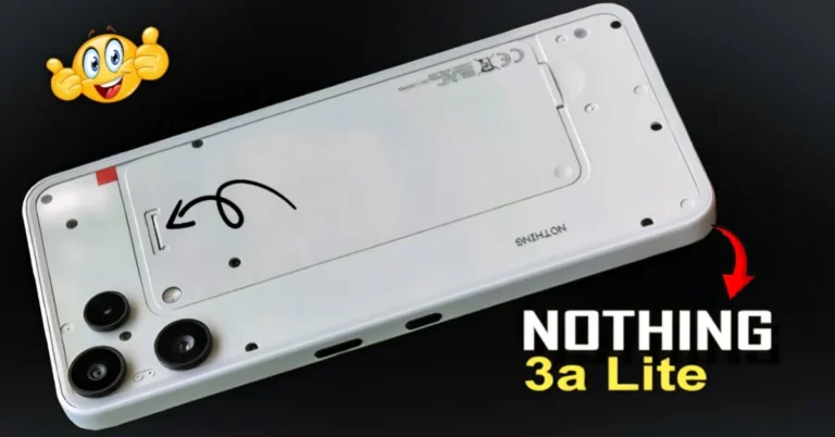 Nothing Phone 3a Lite